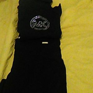 Michael Kors leggings and sweater